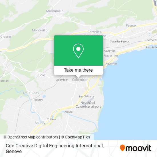 Cde Creative Digital Engineering International map