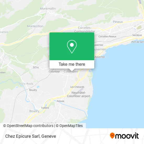 Chez Epicure Sarl map