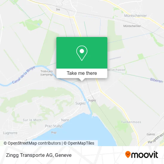 Zingg Transporte AG map