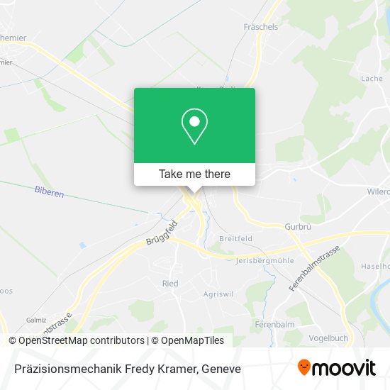 Präzisionsmechanik Fredy Kramer map