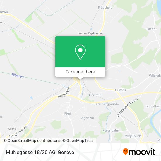 Mühlegasse 18/20 AG map