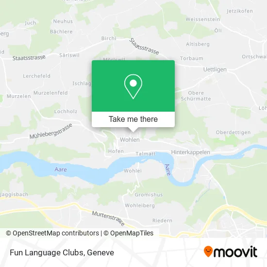 Fun Language Clubs map