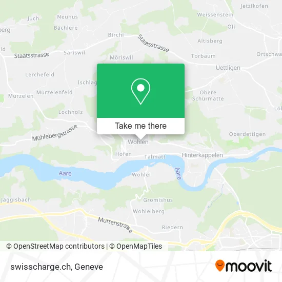 swisscharge.ch map