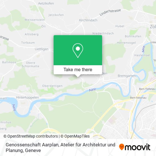 Genossenschaft Aarplan, Atelier für Architektur und Planung map