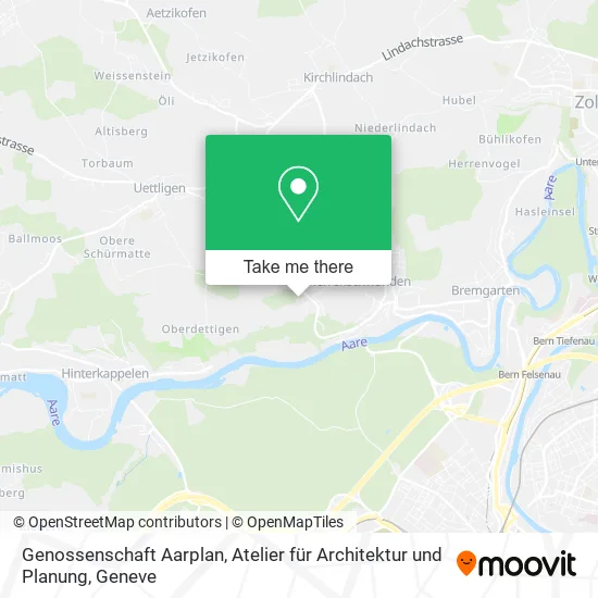 Genossenschaft Aarplan, Atelier für Architektur und Planung map