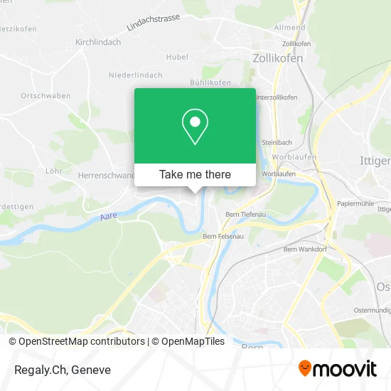 Regaly.Ch map