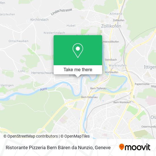 Ristorante Pizzeria Bern Bären da Nunzio map