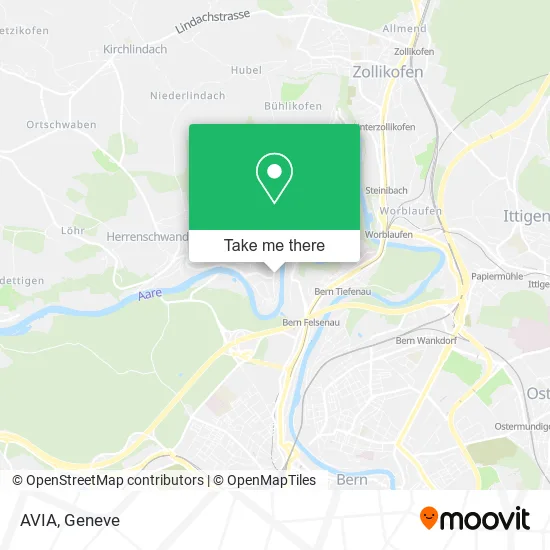 AVIA map