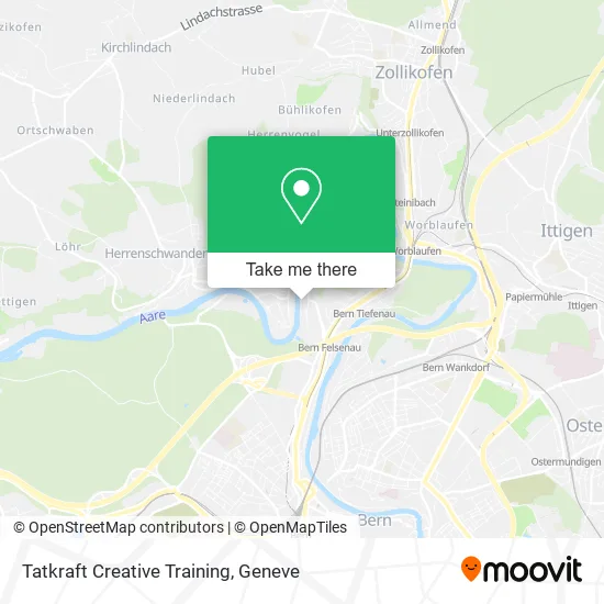 Tatkraft Creative Training map