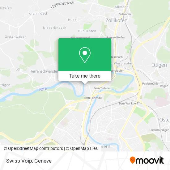Swiss Voip map