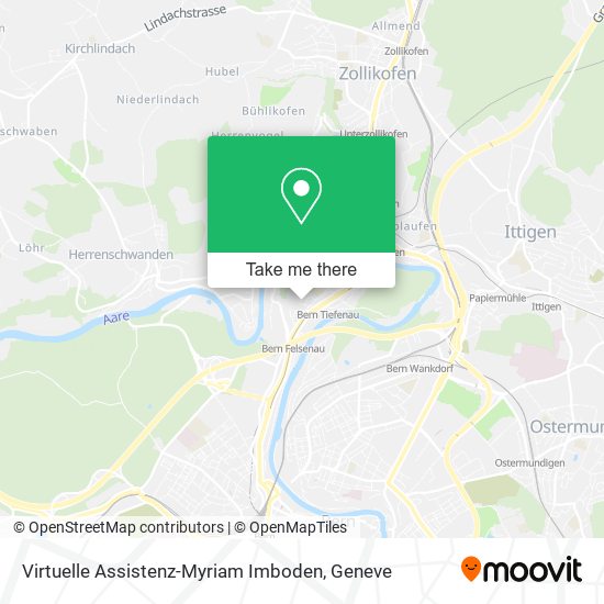 Virtuelle Assistenz-Myriam Imboden map