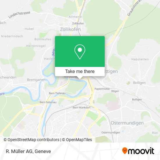R. Müller AG map