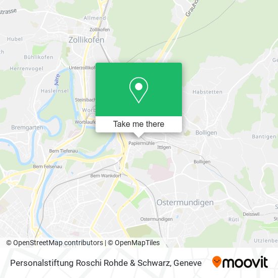 Personalstiftung Roschi Rohde & Schwarz map