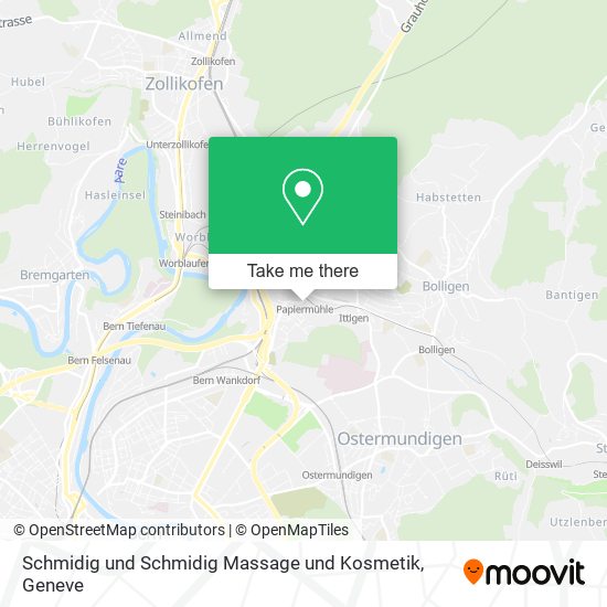 Schmidig und Schmidig Massage und Kosmetik map