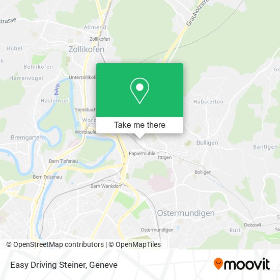 Easy Driving Steiner map