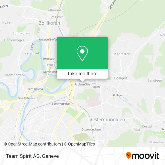 Team Spirit AG map
