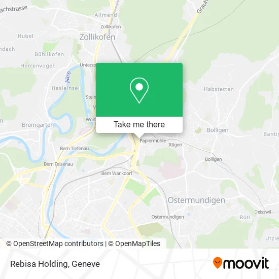 Rebisa Holding map