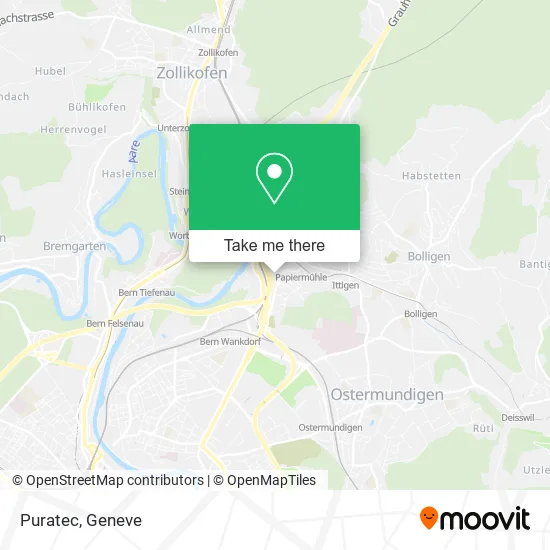 Puratec map