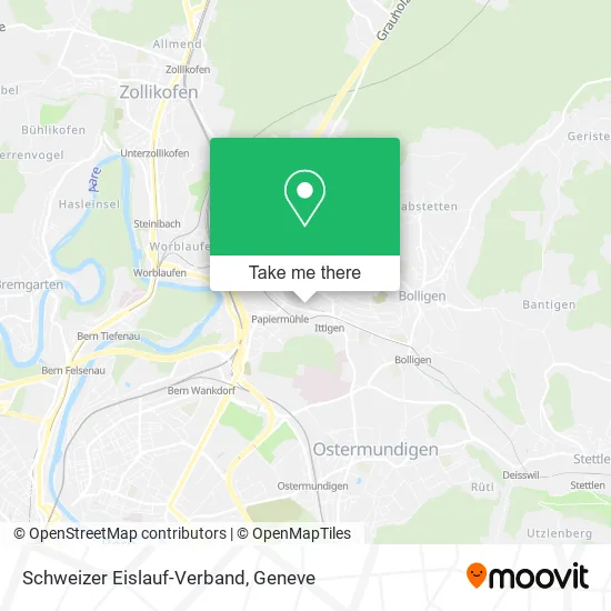 Schweizer Eislauf-Verband map