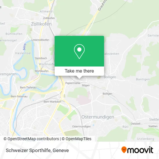 Schweizer Sporthilfe map