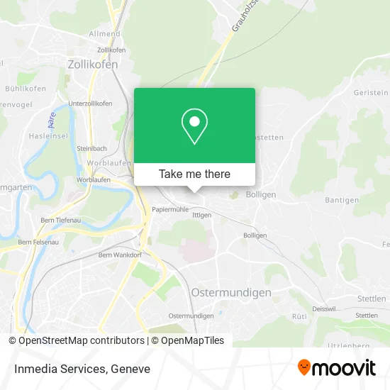 Inmedia Services map