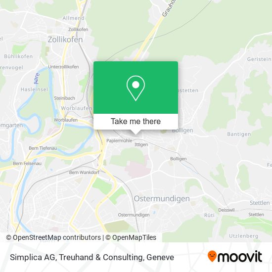 Simplica AG, Treuhand & Consulting map
