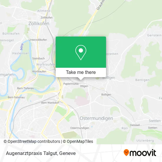 Augenarztpraxis Talgut map
