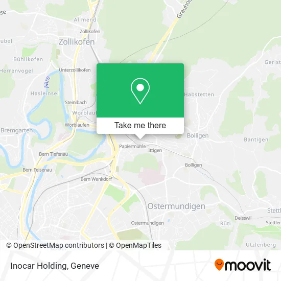 Inocar Holding map