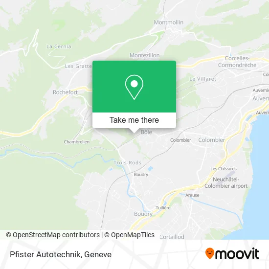 Pfister Autotechnik map