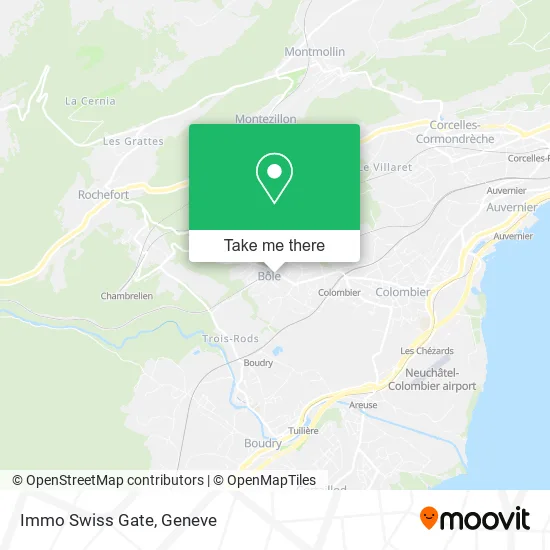 Immo Swiss Gate map