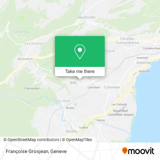 Françoise Grosjean map