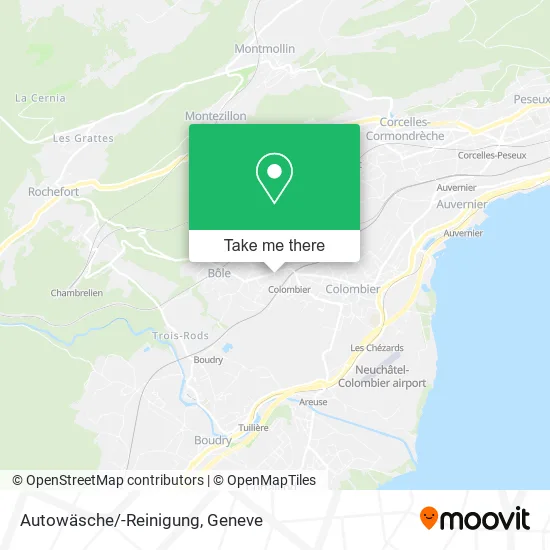 Autowäsche/-Reinigung map