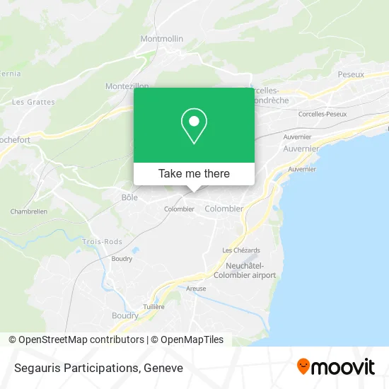 Segauris Participations map