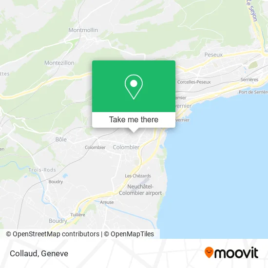 Collaud map