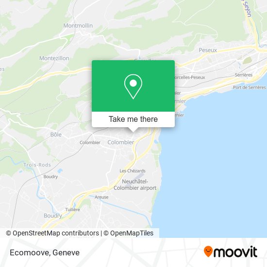 Ecomoove map