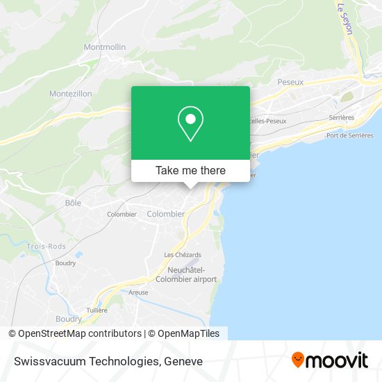 Swissvacuum Technologies map