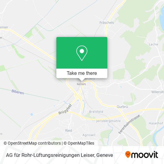 AG für Rohr-Lüftungsreinigungen Leiser map