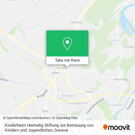 Kinderheim Heimelig Stiftung zur Betreuung von Kindern und Jugendlichen map