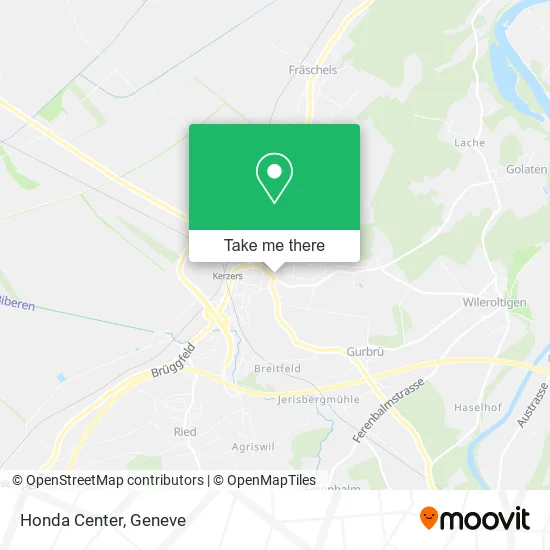 Honda Center map