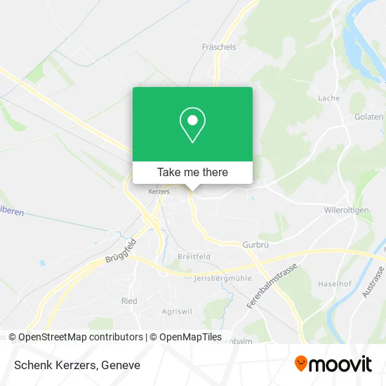 Schenk Kerzers map
