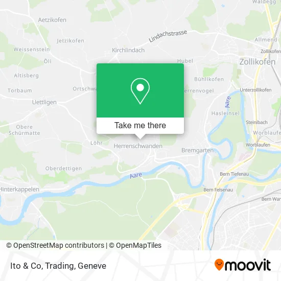 Ito & Co, Trading map