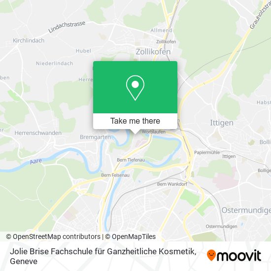 Jolie Brise Fachschule für Ganzheitliche Kosmetik map