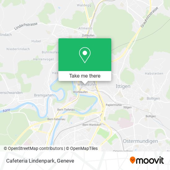 Cafeteria Lindenpark map
