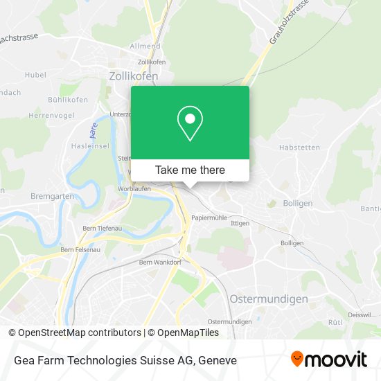 Gea Farm Technologies Suisse AG map