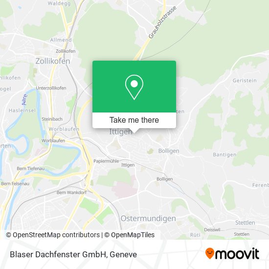 Blaser Dachfenster GmbH map