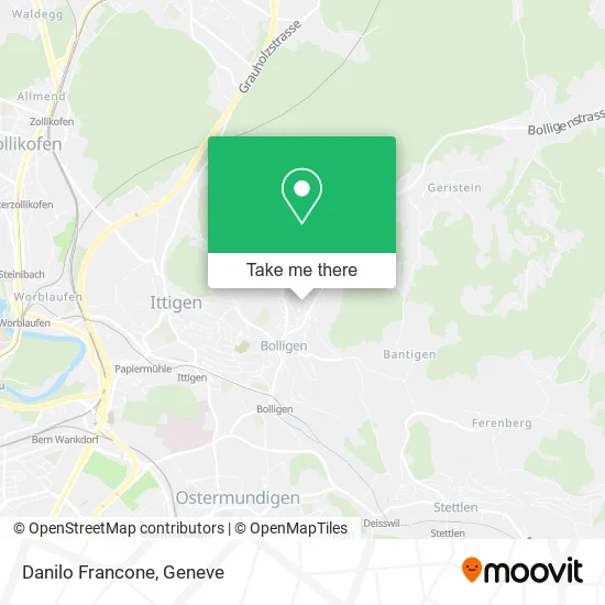 Danilo Francone map