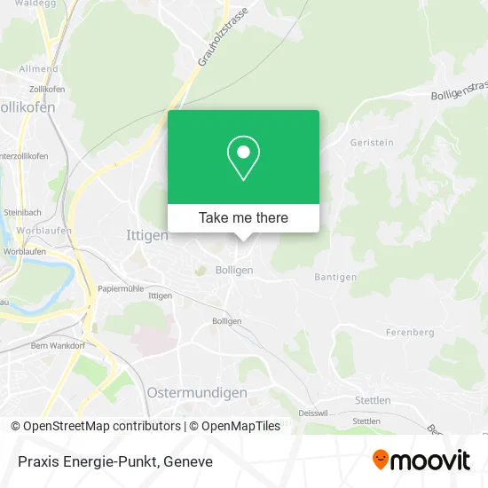 Praxis Energie-Punkt map