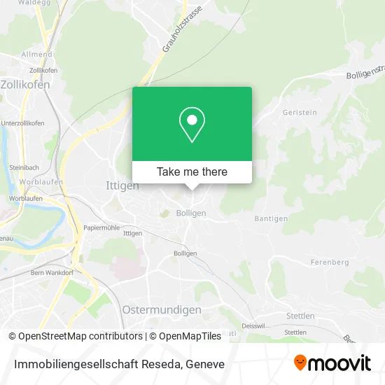 Immobiliengesellschaft Reseda map