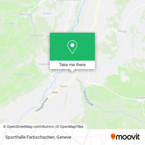 Sporthalle Farbschachen map