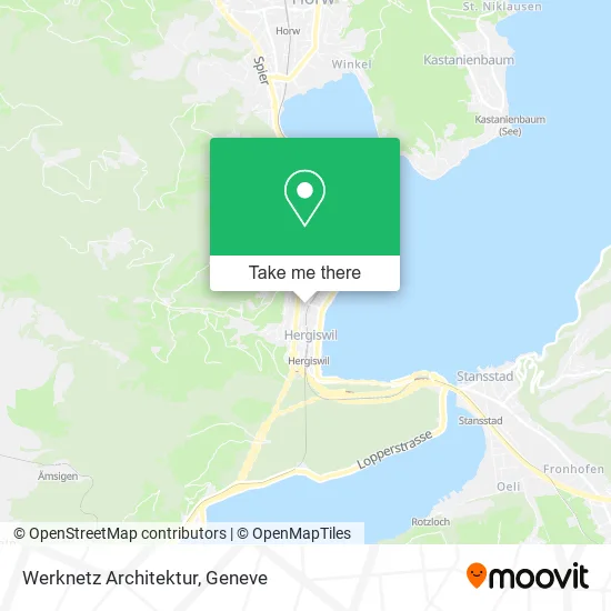 Werknetz Architektur map